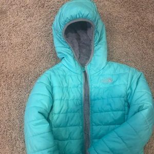Reversible North Face Plush Winter Jacket!